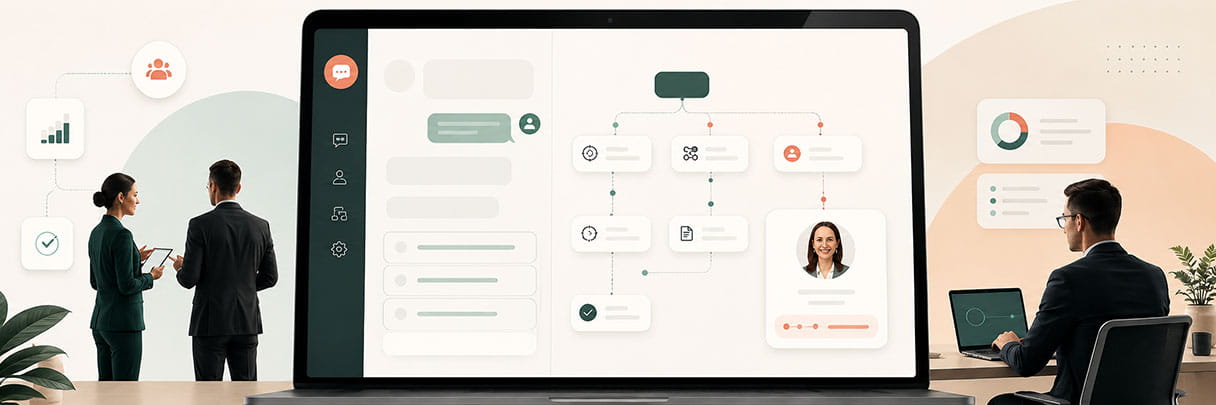 B2B Chatbot UX Flow for Smarter Website Conversations