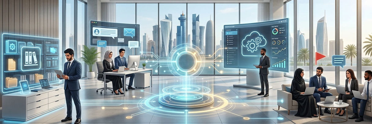 AI assistant automation for business workflows.