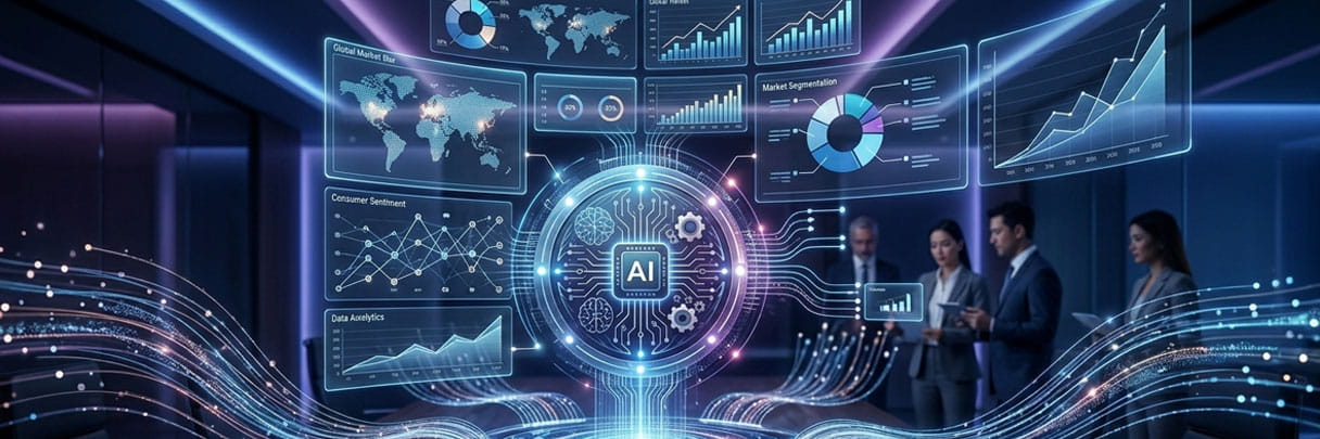 AI market research data analysis