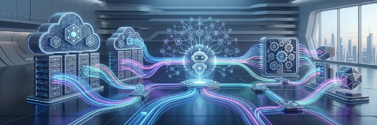 AI chatbot supporting business teams workflow automation
