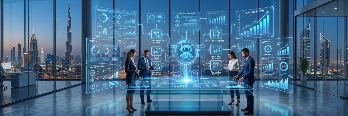 AI chatbot increasing business ROI