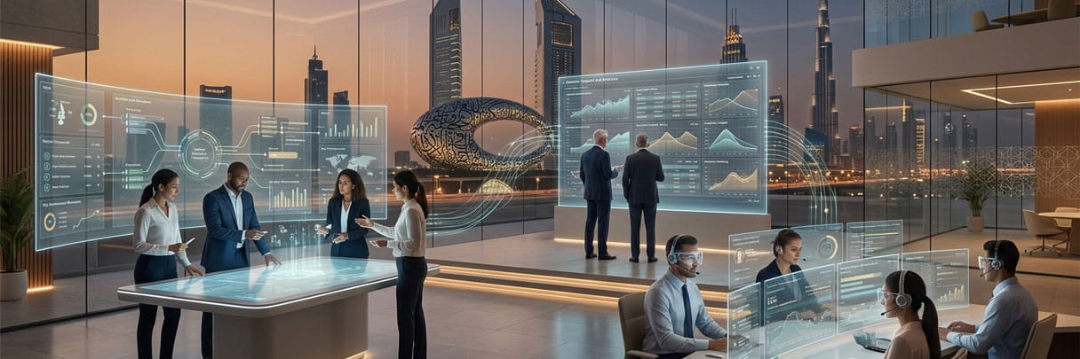 AI assistants supporting business workflows in a modern enterprise