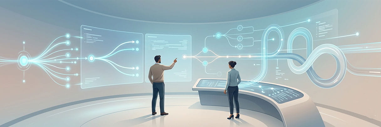 AI Automation Workflow Visualization for Modern Business Systems
