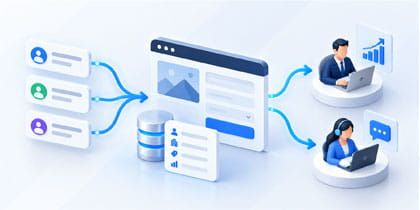 مواقع جاهزة للربط مع CRM وتسليم طلبات البيع