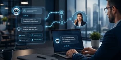 أفضل ممارسات ردود التعثر في روبوتات الدردشة
